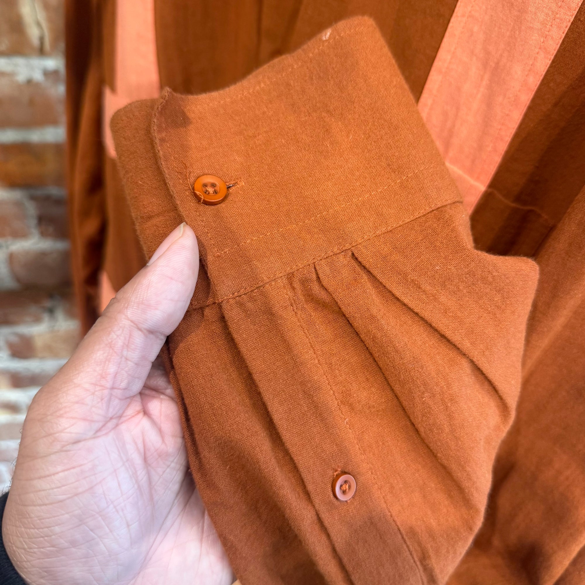 CRAIG GREEN HARNESS SHIRT ‘ORANGE’