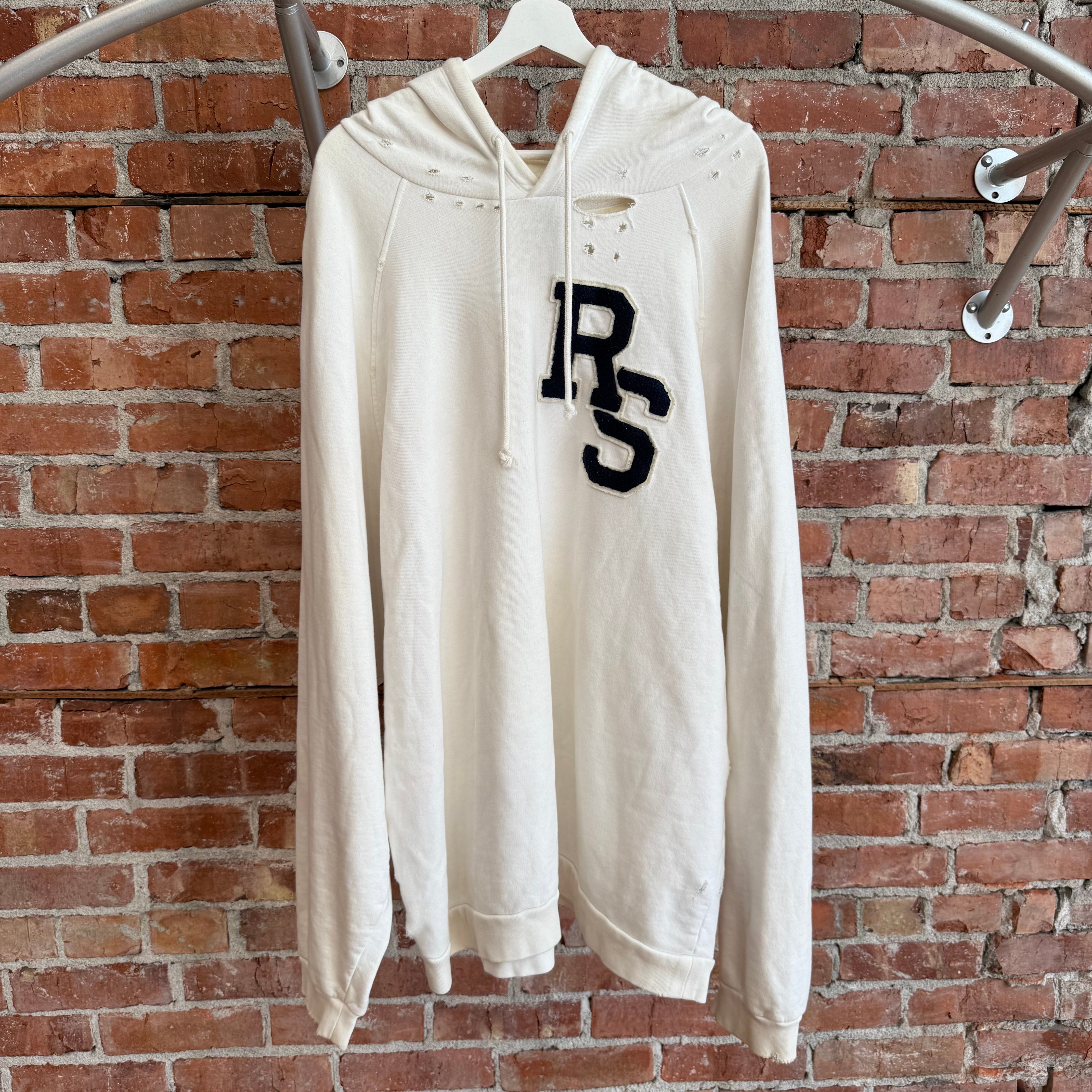 トップス RAF SIMONS SS23 hoodie X Raf Simons Patch Print Hoodie | The Webster