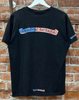 CHROME HEARTS MATTY BOY AMERICAN FLAG TEE ‘BLACK’