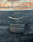 SAINT LAURENT AW16 UNIVERSITÉ PATCH D02 DENIM ‘VNTG BLACK’