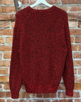SUPREME FW21 MELANGE RIB KNIT MINI BOGO SWEATER ‘RED’