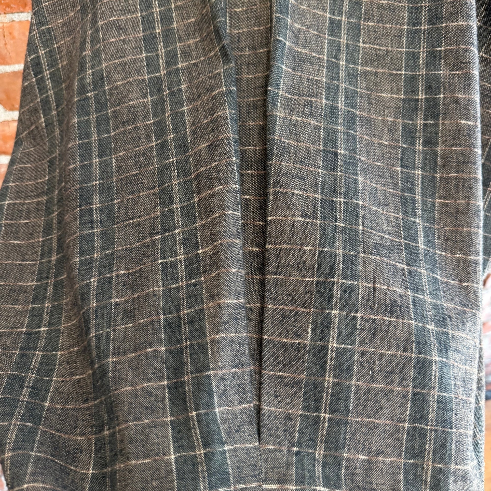 ISSEY MIYAKE HIGH COLLAR FLANNEL PULLOVER ‘MULTI’