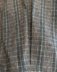 ISSEY MIYAKE HIGH COLLAR FLANNEL PULLOVER ‘MULTI’