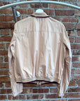 PRADA VINTAGE NYLON RACER JACKET ‘PINK’