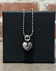 CHROME HEARTS HEART NECKLACE ‘SILVER’