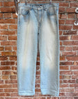 JACQUEMUS LES SCULPTURES WIDE LEG DENIM ‘LIGHT BLUE’