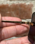 CARTIER PANTHÉRE SHIELD SUNGLASSES ‘GOLD’