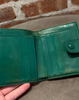 CHANEL CAVIAR LEATHER TRIFOLD WALLET ‘FOREST’