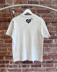 HUMAN MADE HEART LOGO TEE ‘WHITE/RED’