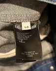 BALENCIAGA FW18 TWINSET DENIM JACKET ‘MULTI’