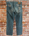 POLO RALPH LAUREN DENIM & SUPPLY BORO REPAIR DENIM ‘MUD WASH’