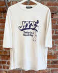 HYSTERIC GLAMOUR TODAY IS GOOD DAY TEE ‘WHITE’