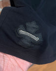 CHROME HEARTS PLUS CROSS POLO LONGSLEEVE ‘BLACK’