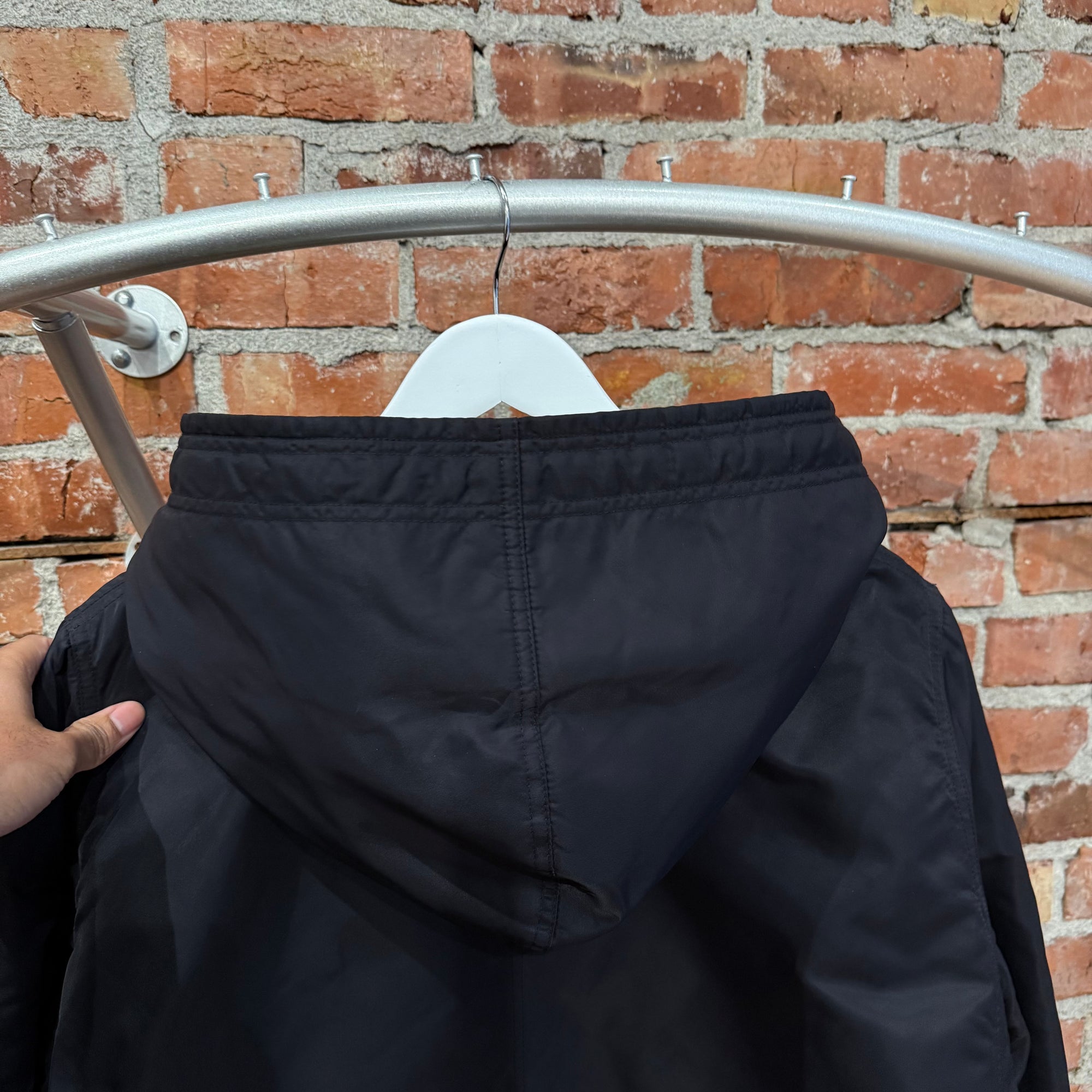 RICK OWENS FISHTAIL PARKA ‘BLACK’