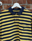 RALPH LAUREN STRIPED POLO SHIRT ‘YELLOW’