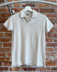 KAPITAL ONE BUTTON POLO ‘TAUPE’