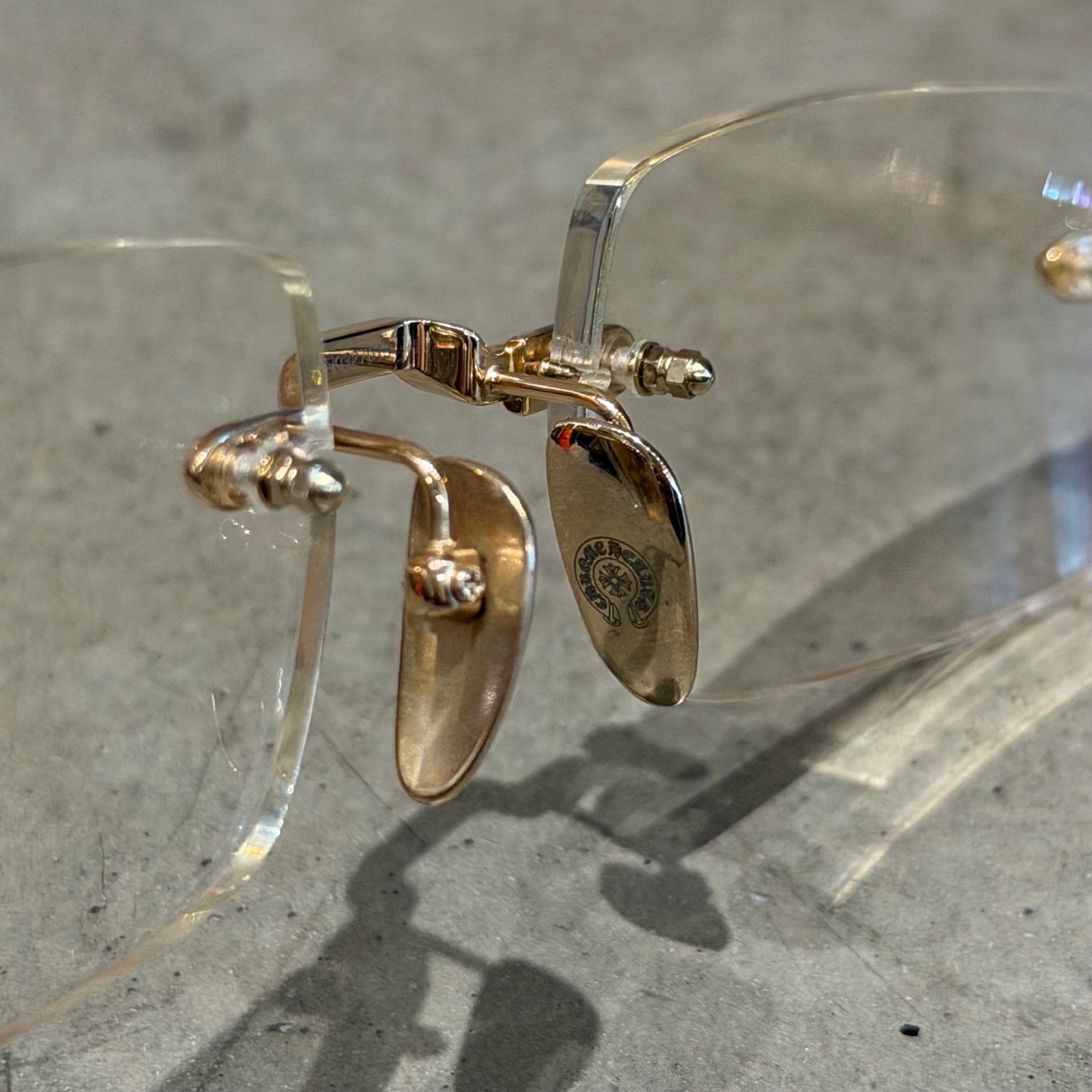 CHROME HEARTS SOFFFFFFFFERS II GLASSES ‘GOLD’