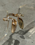 CHROME HEARTS SOFFFFFFFFERS II GLASSES ‘GOLD’