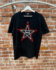 HBA DOUBLE STAR TEE ‘BLACK’