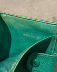 CHANEL CAVIAR LEATHER TRIFOLD WALLET ‘FOREST’