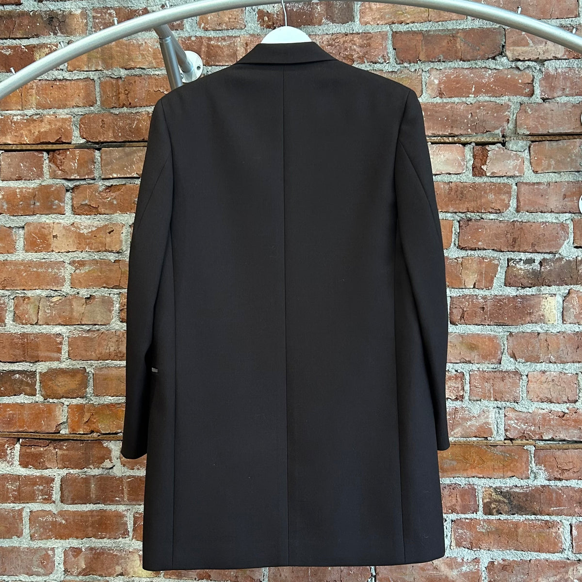 JIL SANDER SHARP WOOL SERGE JACKET &amp; PANTS ‘BROWN’