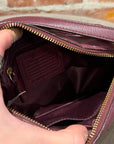 COACH BELTED CAMERA BAG ‘BURGUNDY’