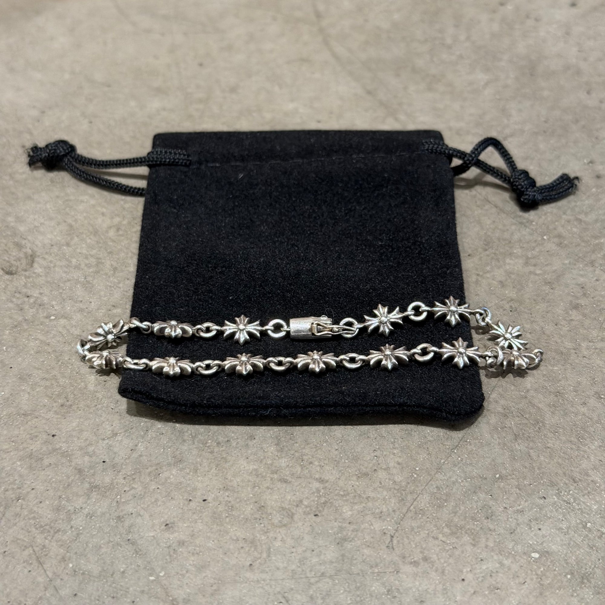 CHROME HEARTS TINY-E 13-LINK BRACELET