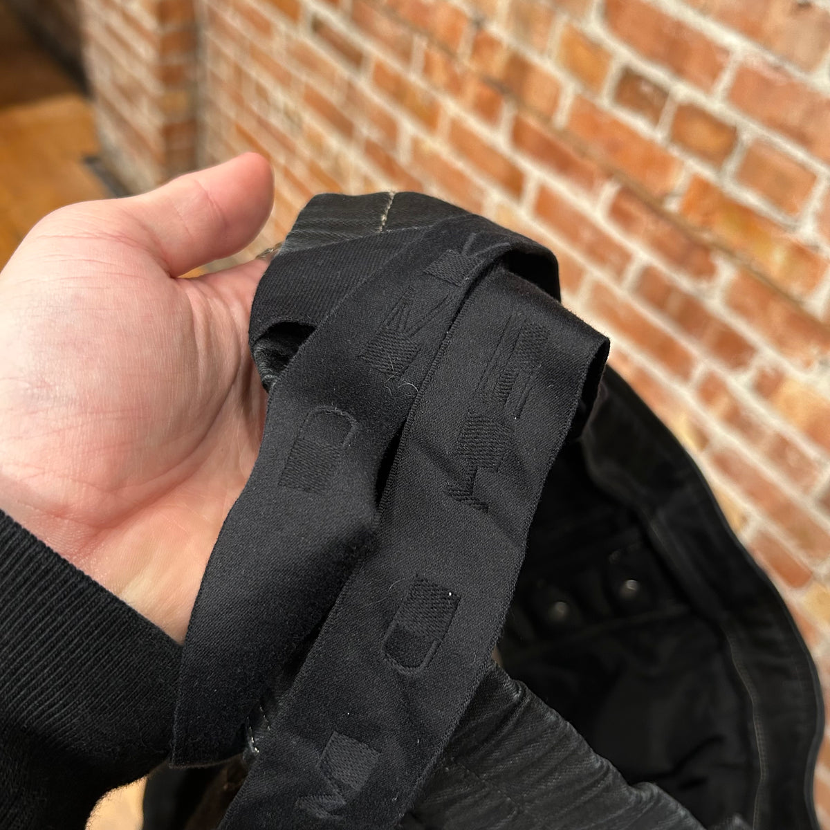 RICK OWENS SS23 EDFU DRKSDHW AIRCUT DENIM ‘BLACK’