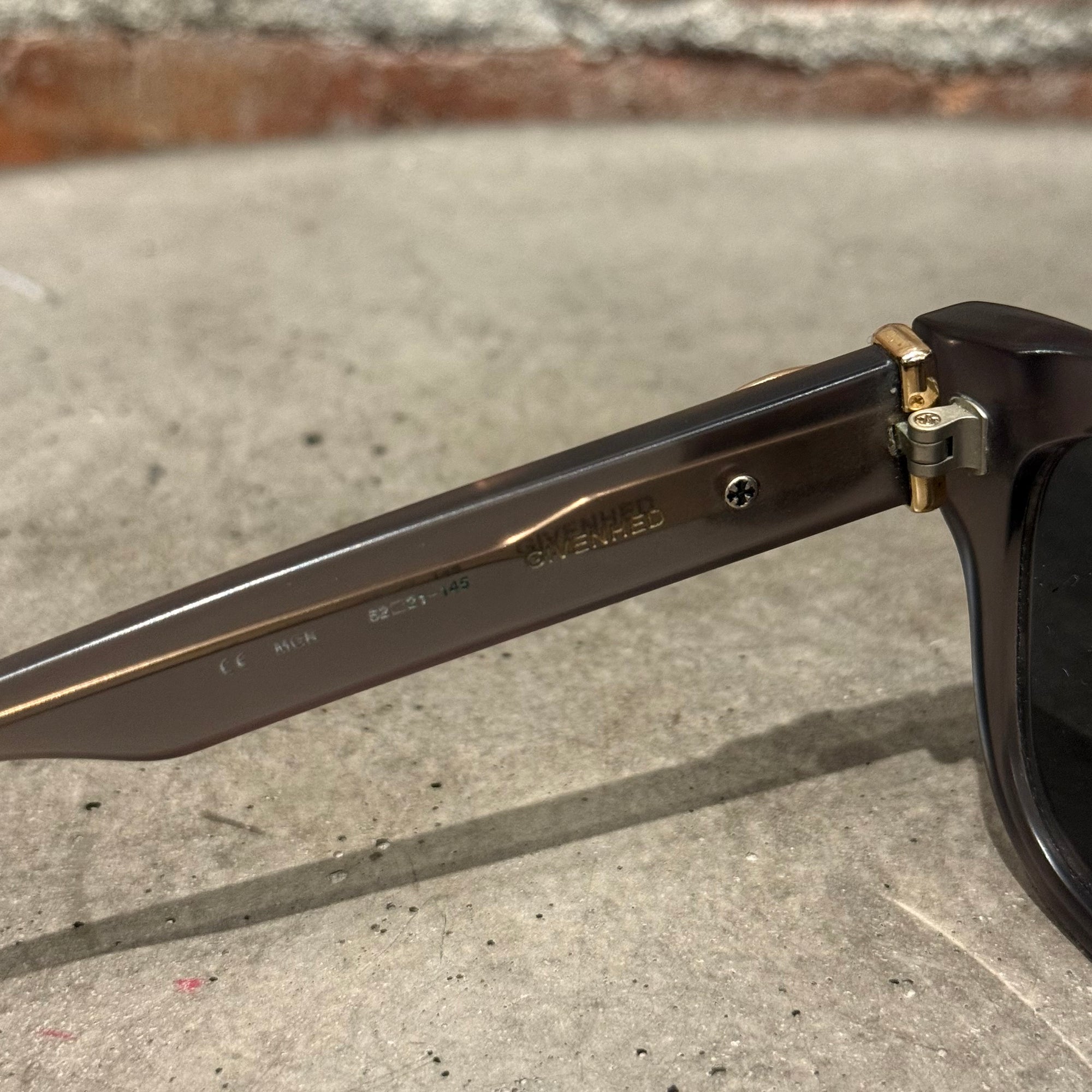 CHROME HEARTS 18K GOLD GIVENHED SUNGLASSES ‘SMOKE GREY’