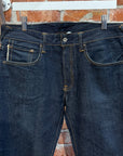 EVISU SELVEDGE ID SINGLE GULL DENIM ‘INDIGO/WHITE’