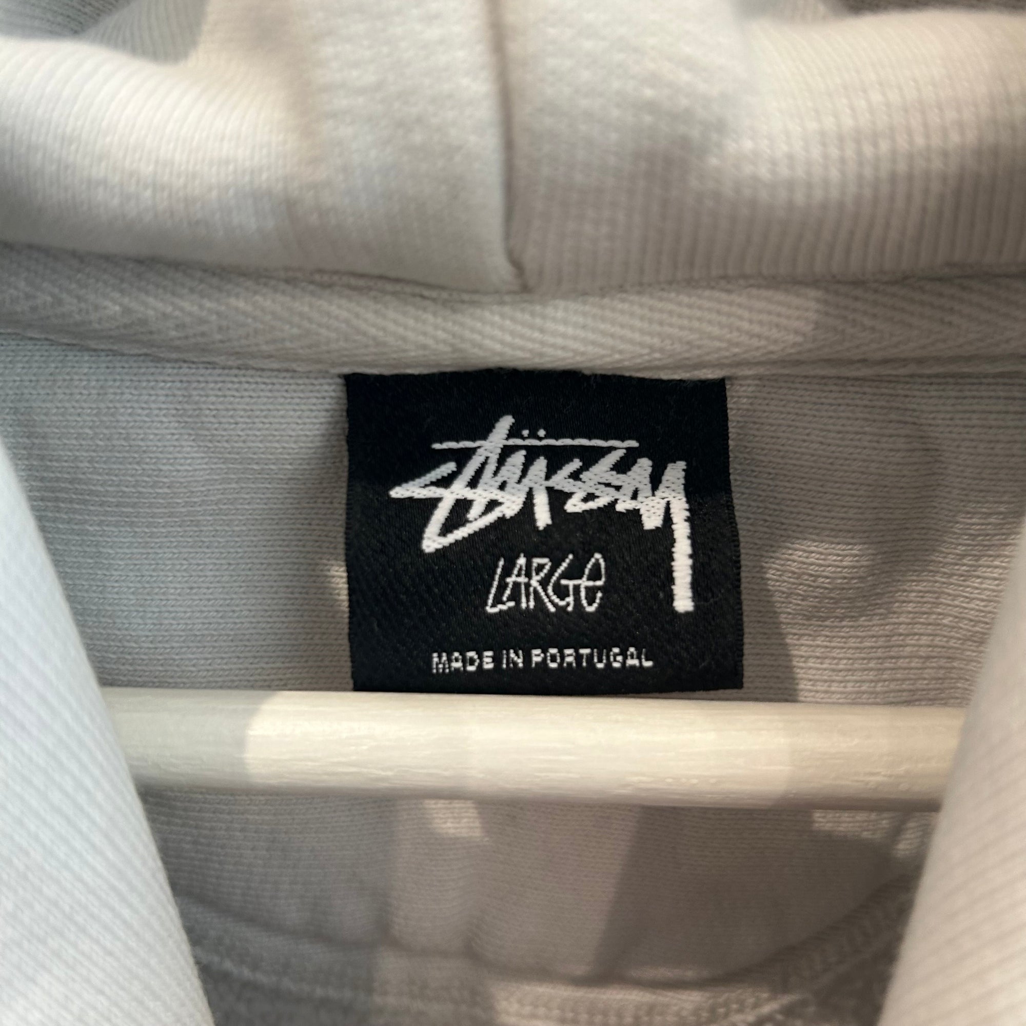 STUSSY 8-BALL PULLOVER HOODIE ‘WHITE’