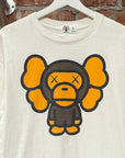 BAPE x KAWS BABY MILO TEE ‘WHITE’