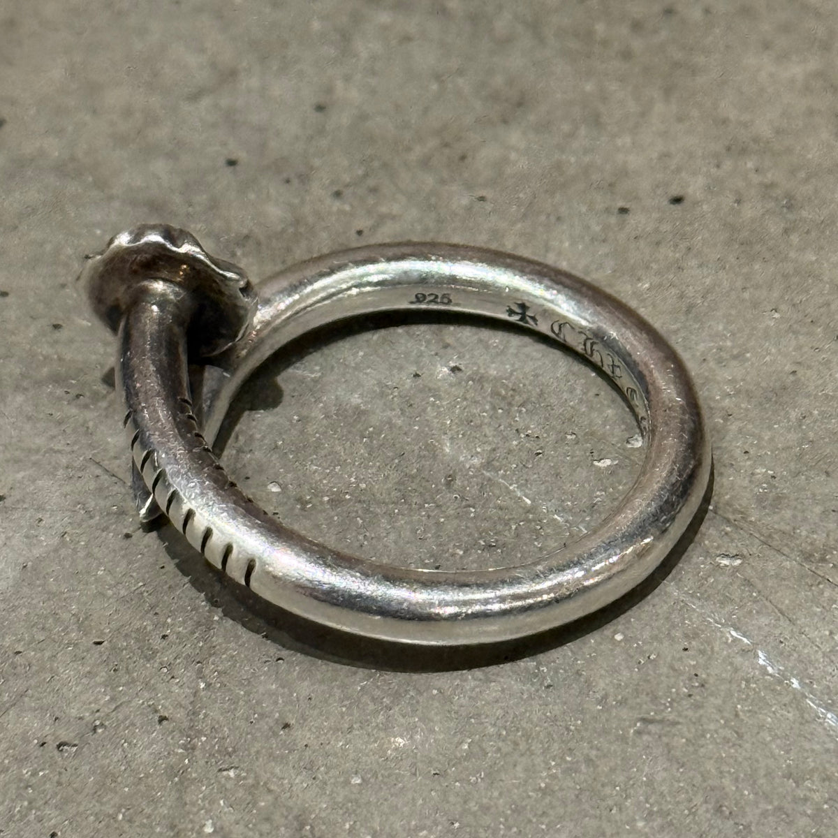 CHROME HEARTS NAIL RING ‘SILVER’
