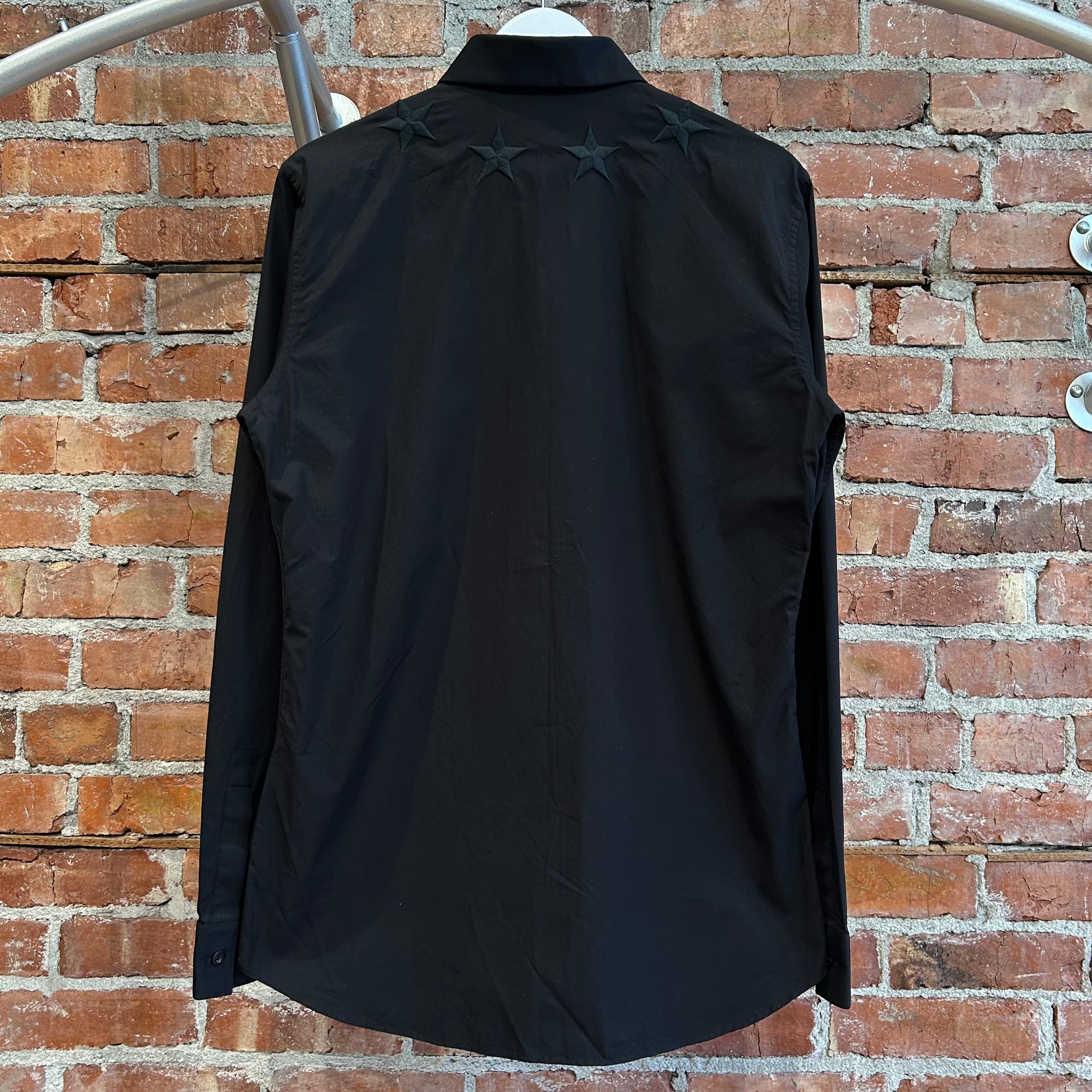 GIVENCHY STARS BUTTON UP SHIRT ‘BLACK’