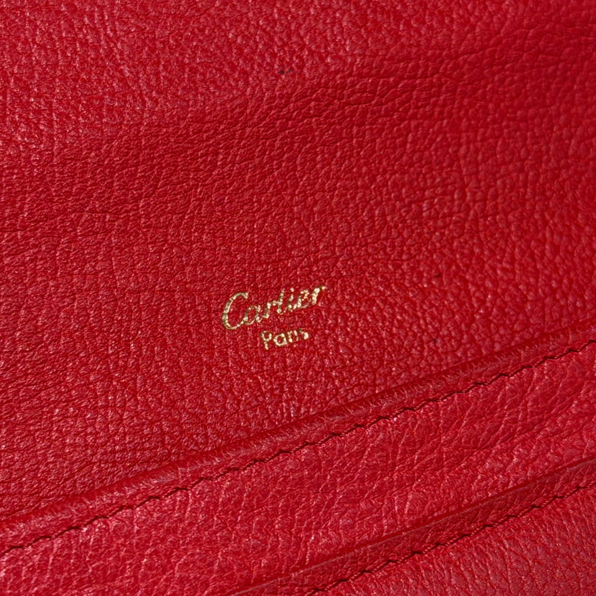 CARTIER LOVE LONG WALLET ‘RED’