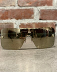 CARTIER PANTHÉRE SHIELD SUNGLASSES ‘GOLD’