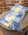 ACNE STUDIOS WOOL CHECK SCARF ‘MULTI’