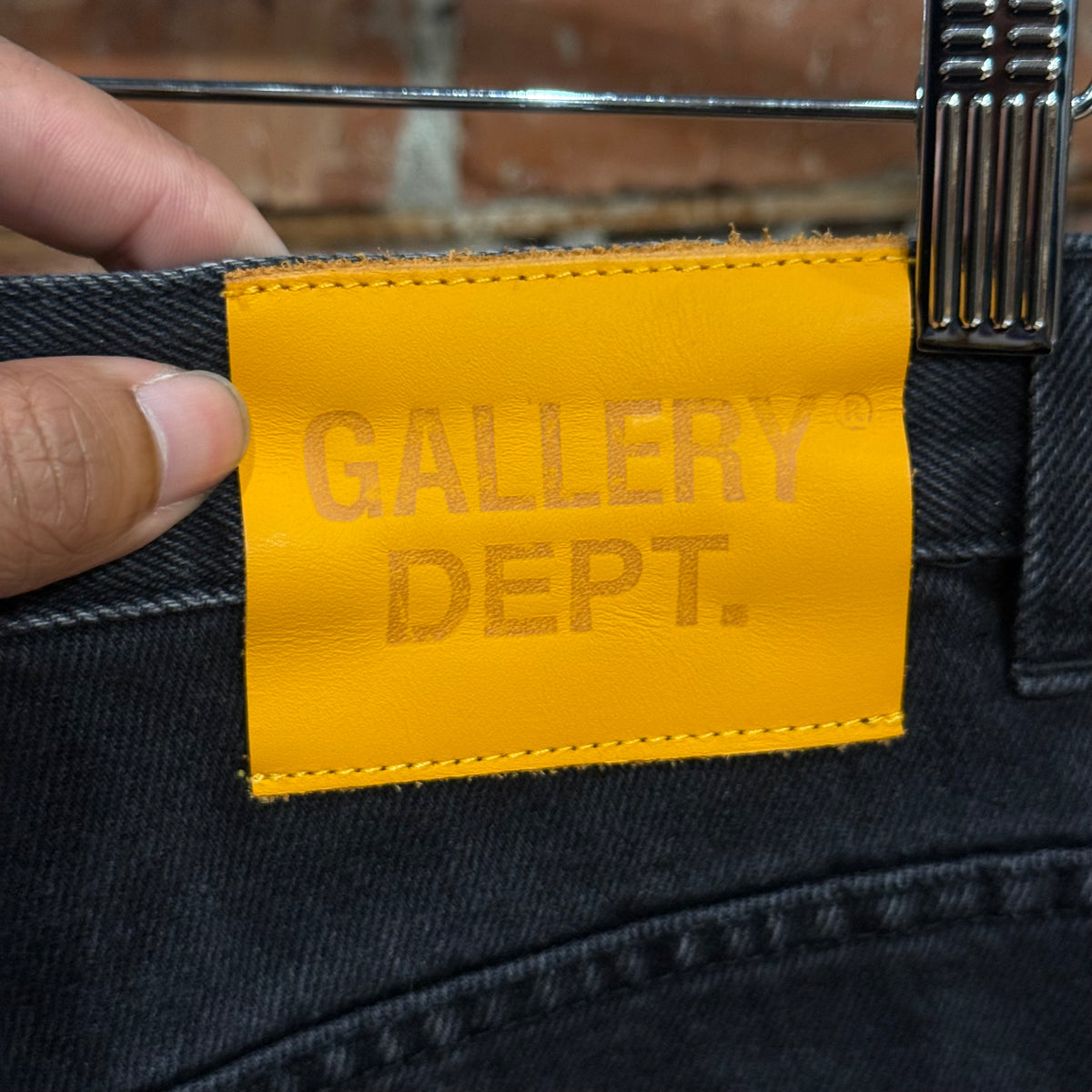 GALLERY DEPT. YORKE FLARE DENIM ‘BLACK’