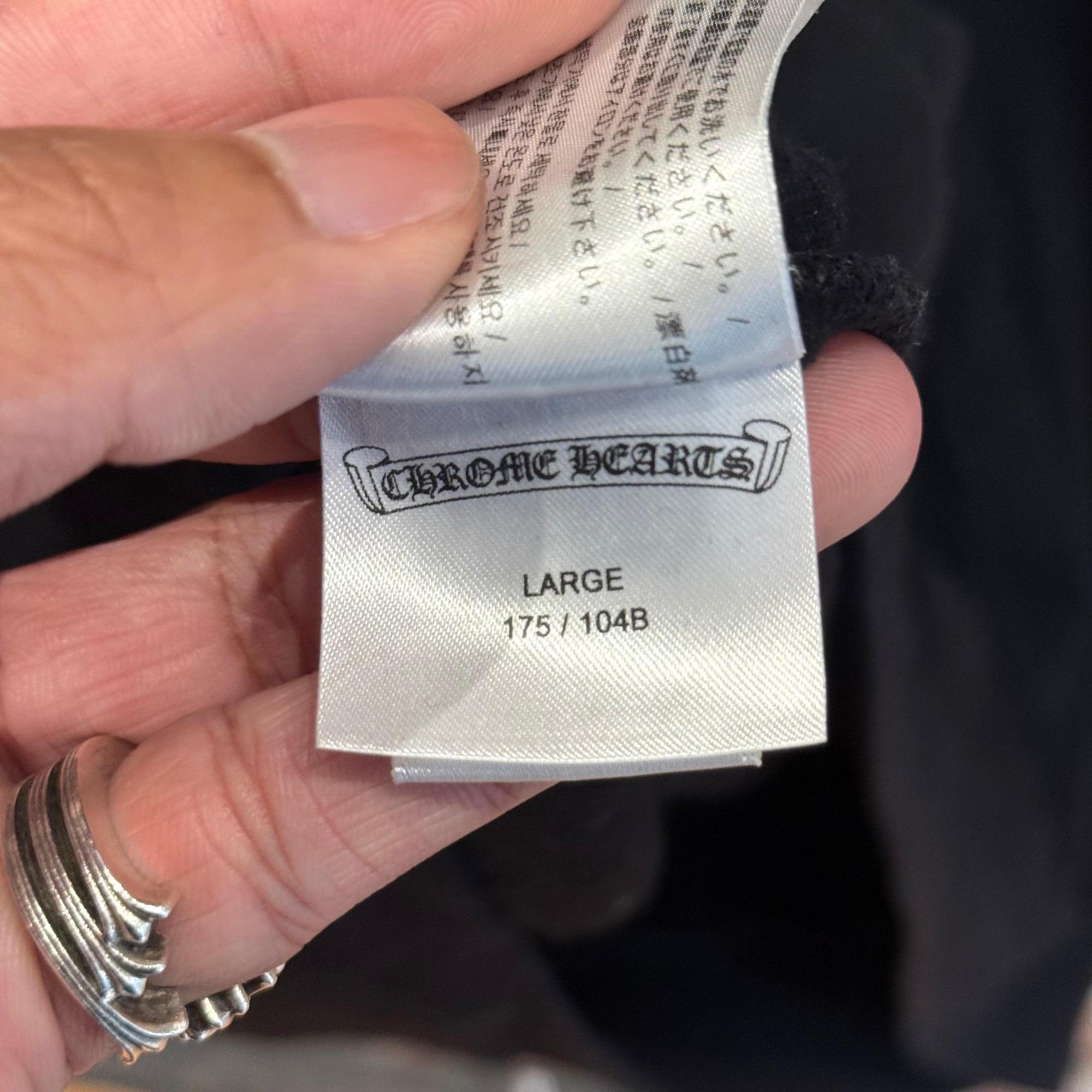 CHROME HEARTS BROWN F*CK YOU SCRIPT HOODIE ‘BLACK’