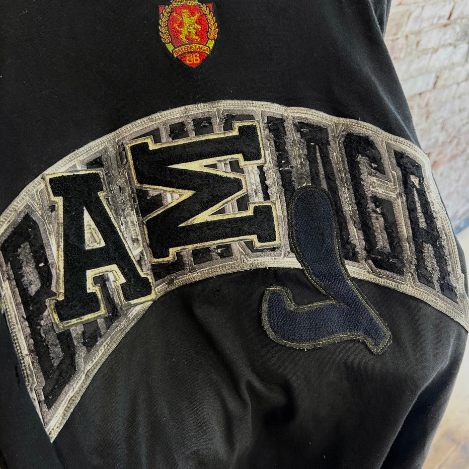 BALENCIAGA SS23 SKATER GRAFFITI TEE ‘BLACK’