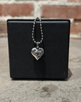 DEAL DESIGN HEART PENDANT ‘SILVER’