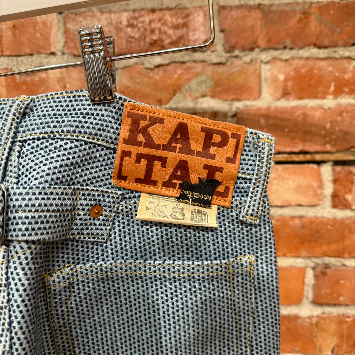 KAPITAL LIGHT INDIGO DYED NO.9 5P CENTURY DENIM ‘BLUE’