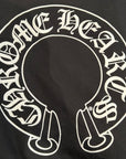 CHROME HEARTS HORSESHOE FLORAL THERMAL ZIP HOODIE ‘BLACK’