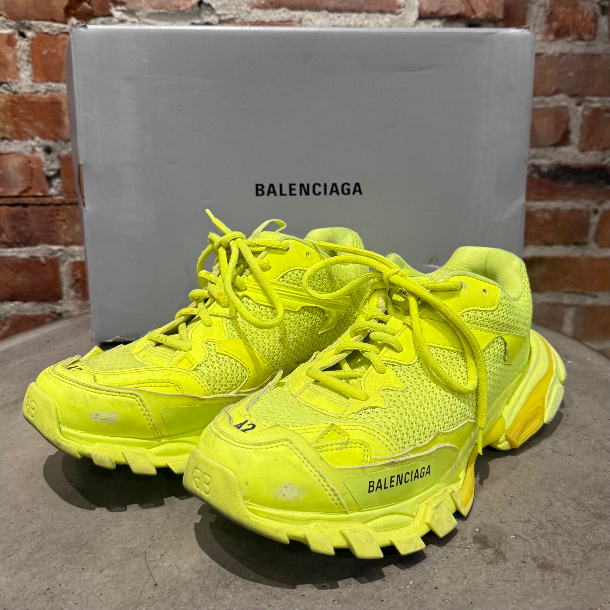 BALENCIAGA TRACK RUNNER SNEAKER ‘YELLOW’