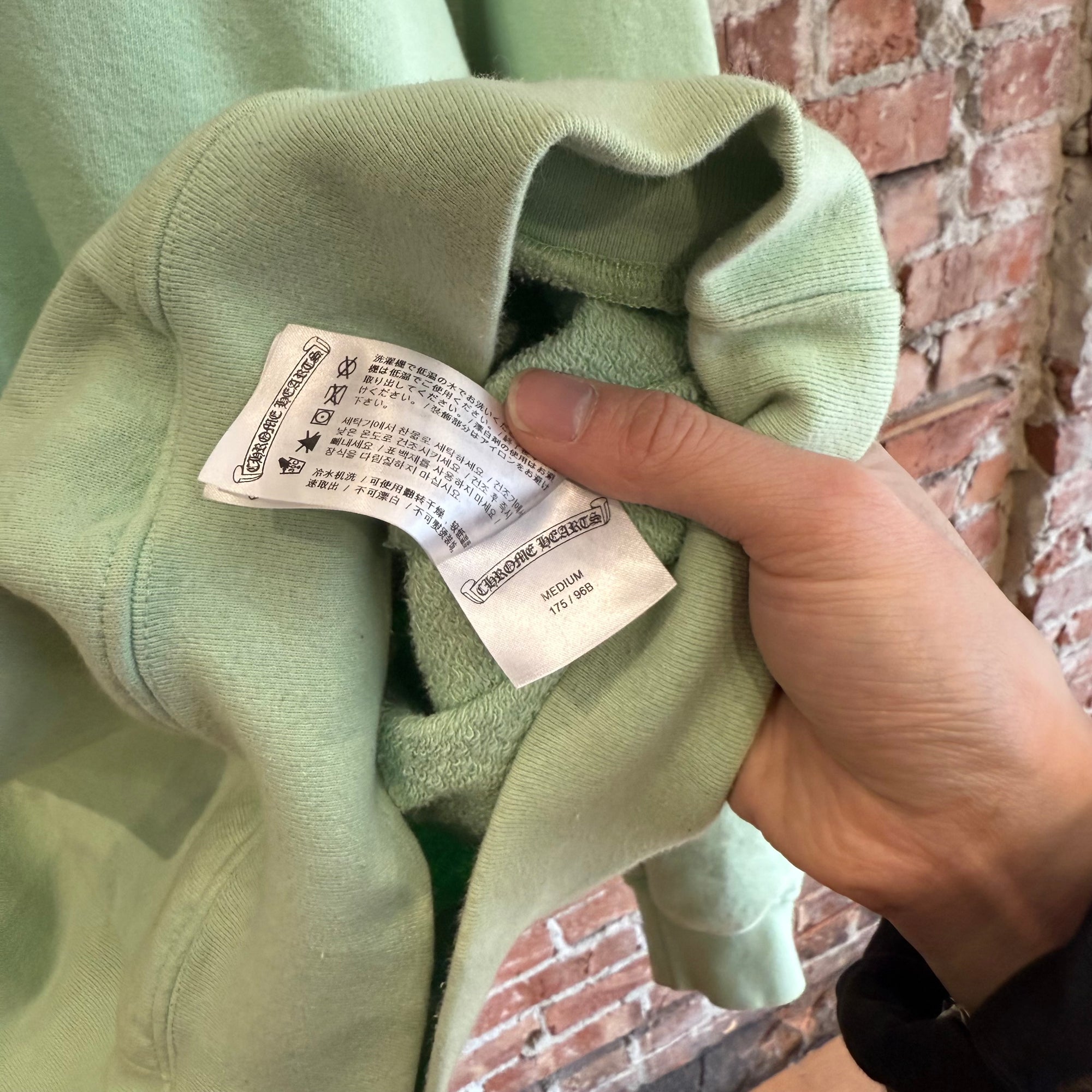 CHROME HEARTS MATTY BOY LUST HOODIE ‘MINT’