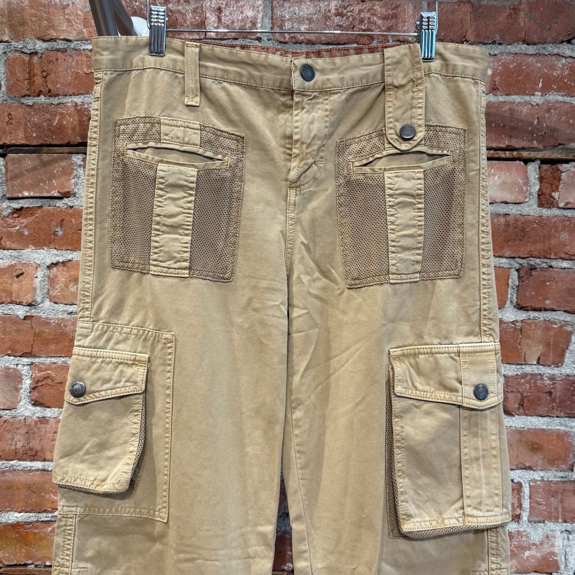 DOLCE &amp; GABANNA SS03 MILITAR CARGO PANTS ‘KHAKI’
