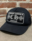 CHROME HEARTS LONDON CH TRUCKER HAT ‘BLACK’