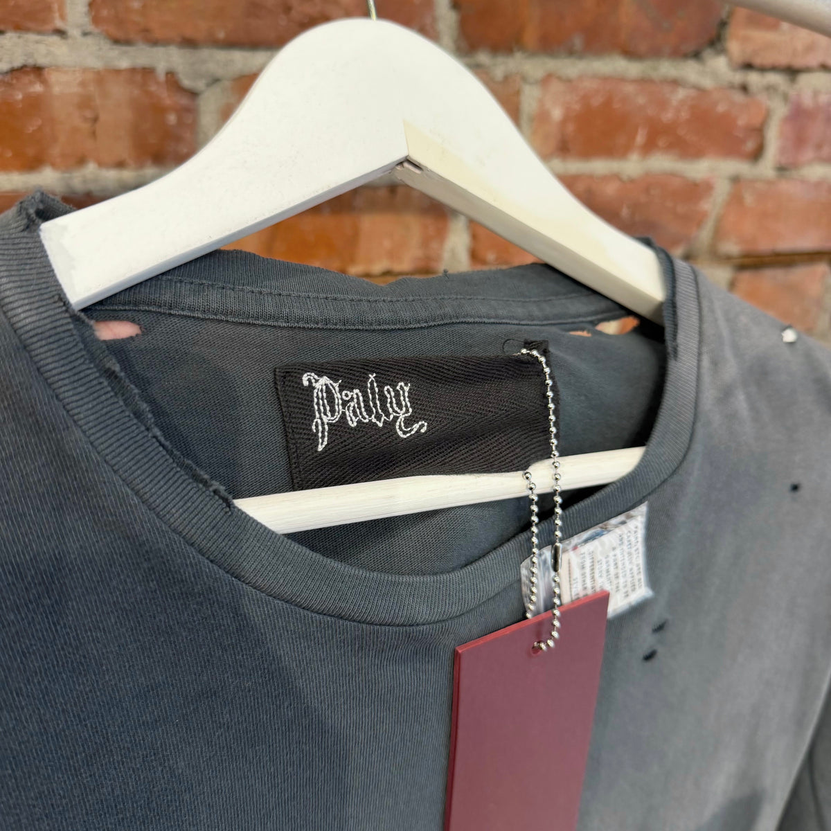 PALY HOLLYWOOD SS26 CORE LOGO TEE ‘BLACK’