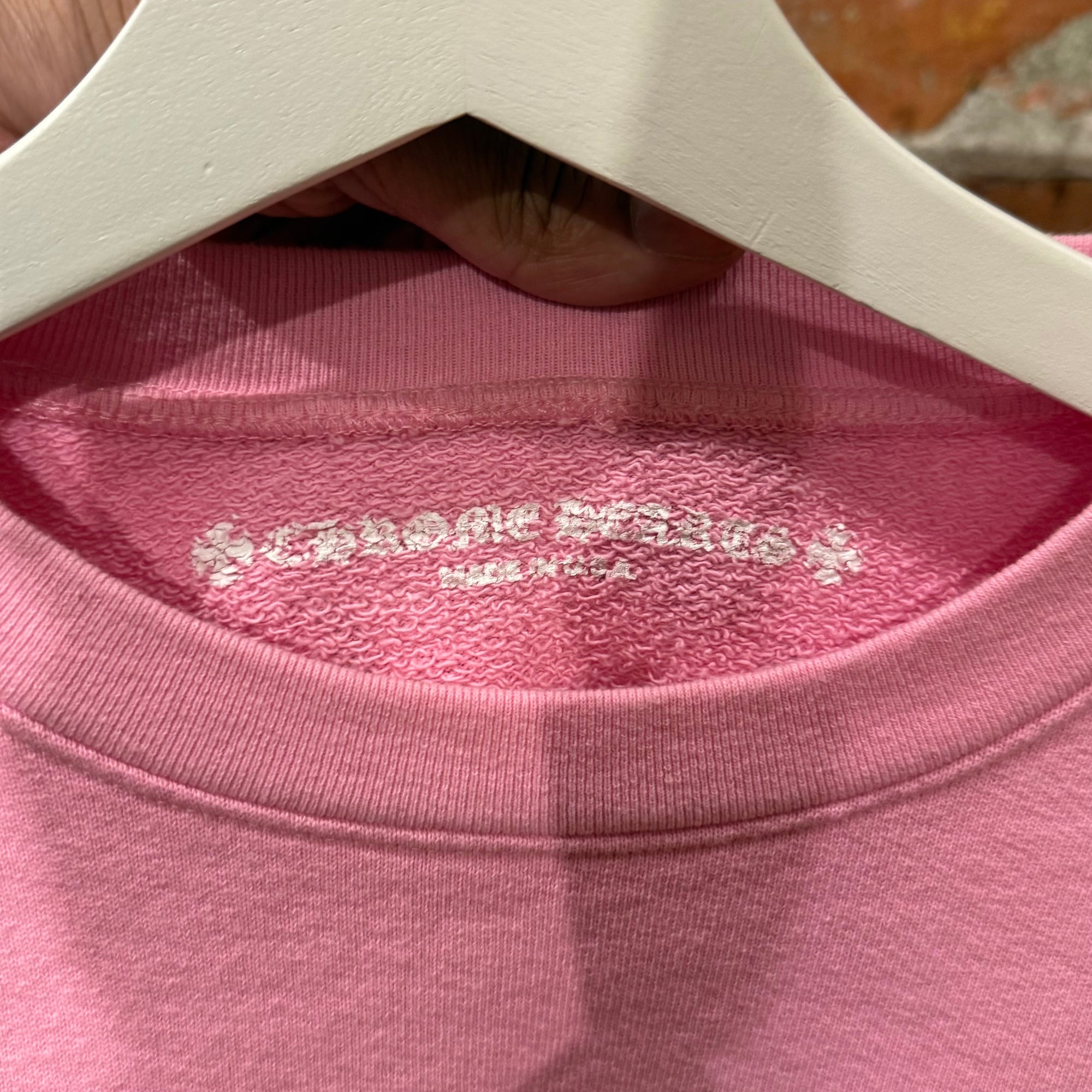 CHROME HEARTS MATTY BOY VANITY AFFAIR SWEATSHIRT ‘PINK’