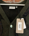 CARHARTT WIP PAISLEY CARDIGAN ‘MOSS’